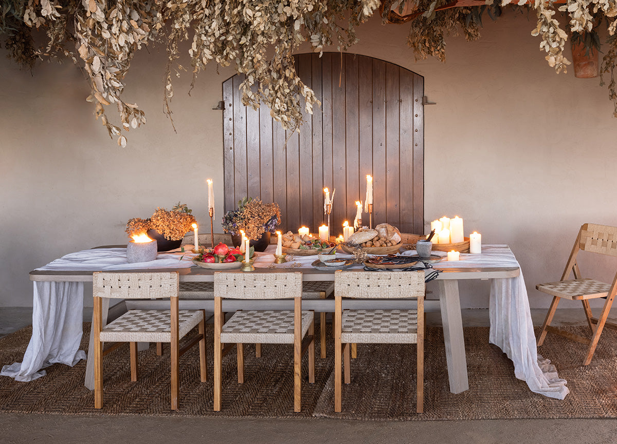 Градински стол от тиково дърво CORA