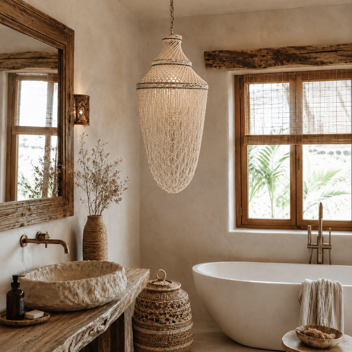 Shell Chandelier