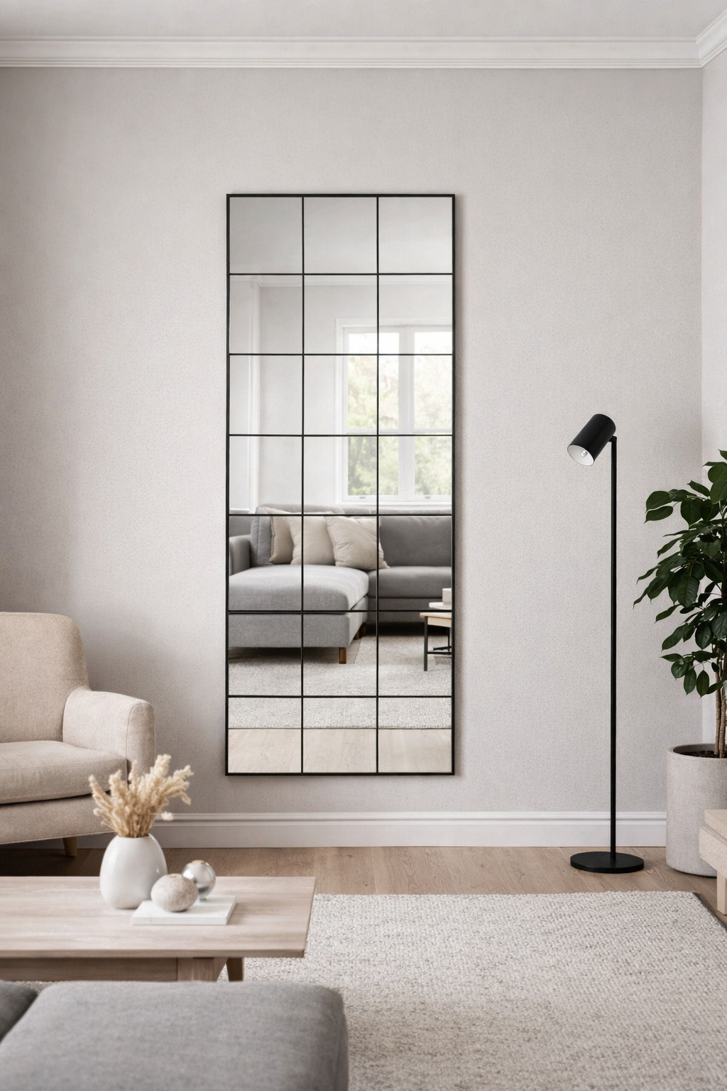 INDUSTRIAL MIRROR 90 x 180cm