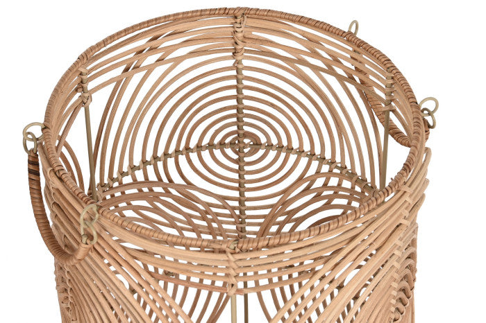 BASKET SET 2 RATTAN