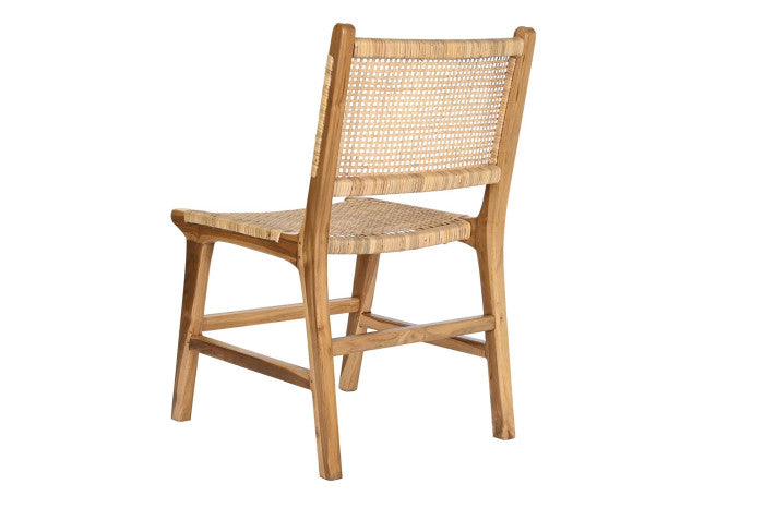 SILVI TEAK/RATTAN CHAIR