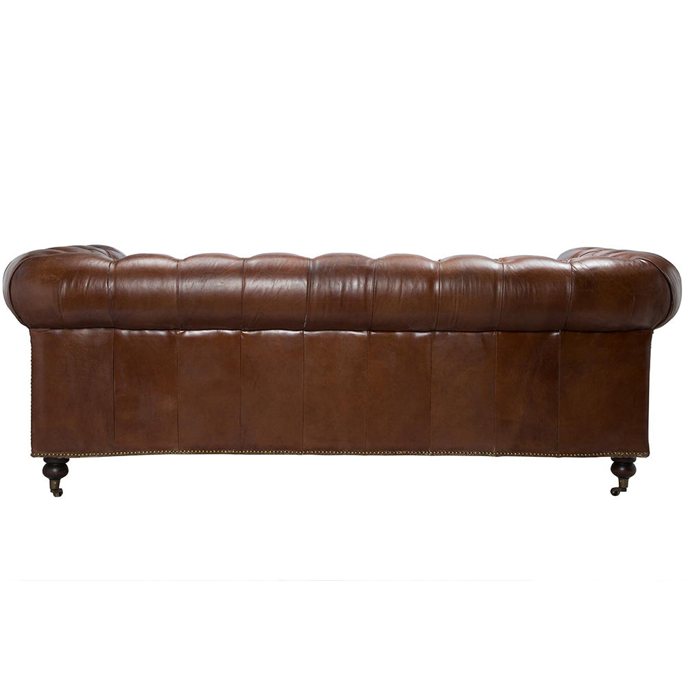 CAPITONE KENSINGTON LEATHER SOFA*221