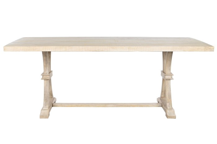 MANGO WOOD DECAPE DINING TABLE 200cm