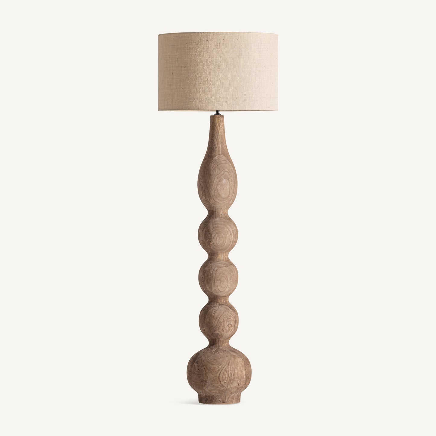 MANGO WOOD FLOOR LAMP