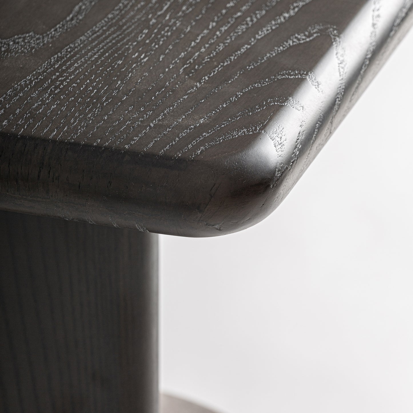 RIGNAC SIDE TABLE IN TRAVERTINE & ASH WOOD 40CM
