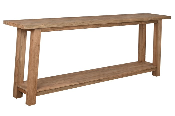 RECYCLED TEAK WOOD CONSOLE TABLE 240cm