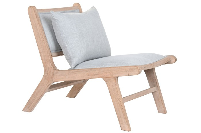 WOOD ARMCHAIR MAYA BEIGE