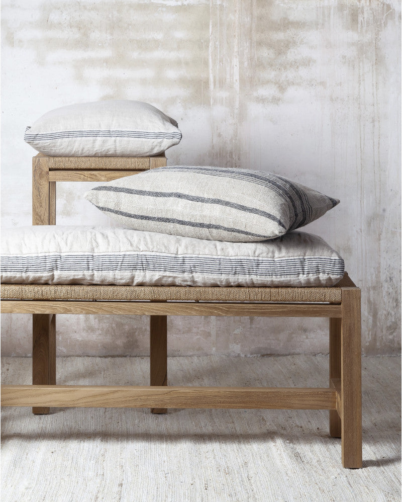 Ленен калъф за възглавница с цип 60/60