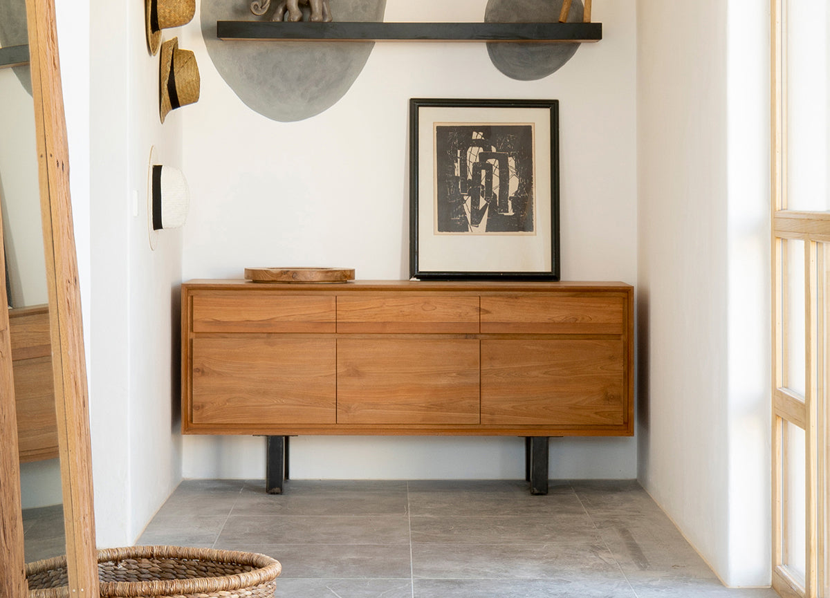 Бюфет от тиково дърво, 160 см, LOX