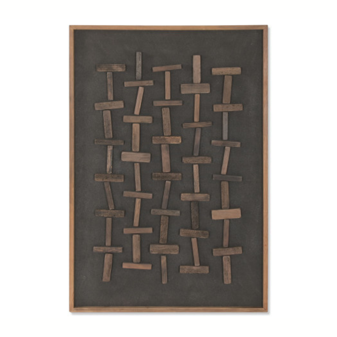 PICTURE RECICLED WOOD 122cm