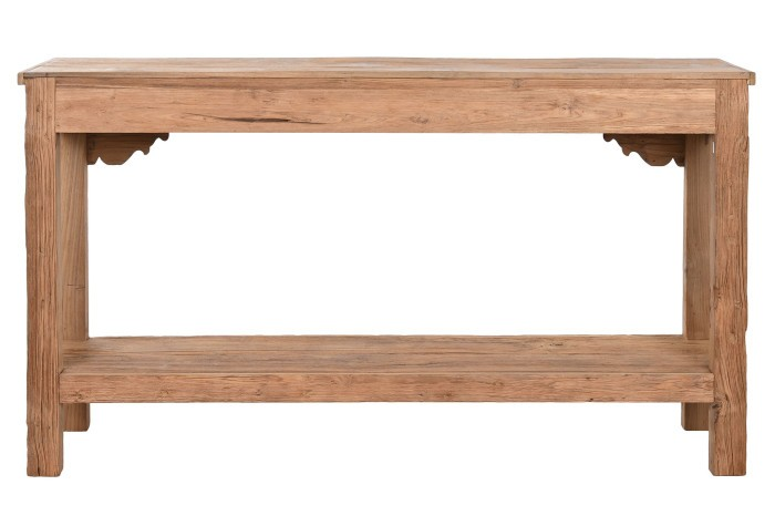 TEAK WOOD CONSOLE TABLE 140cm