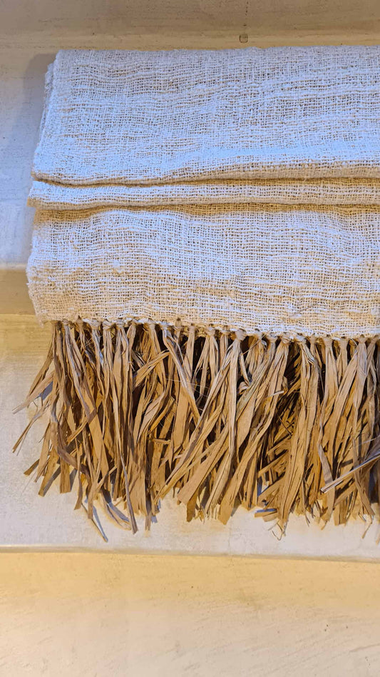 ЛЕНЕНО КАРЕ С РЕСНИ ОТ РАФИЯ