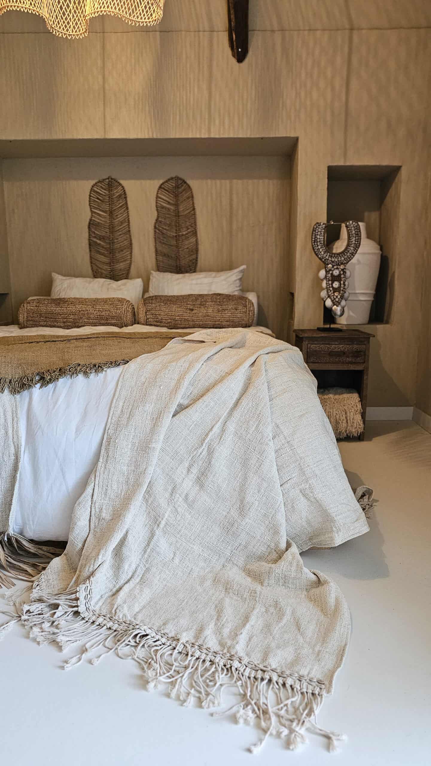 ЛЕНЕН ПЛЕД С МИДИ