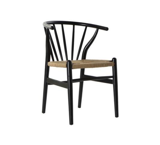 СТОЛ ELM WOOD&RATTAN В ЧЕРЕН ЦВЯТ
