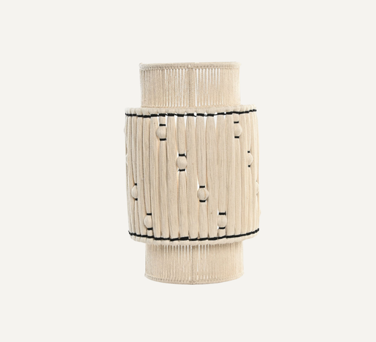 BOHO COTTON WALL LAMP
