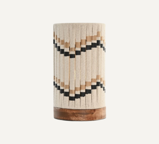 BOHO COTTON TABLE LAMP