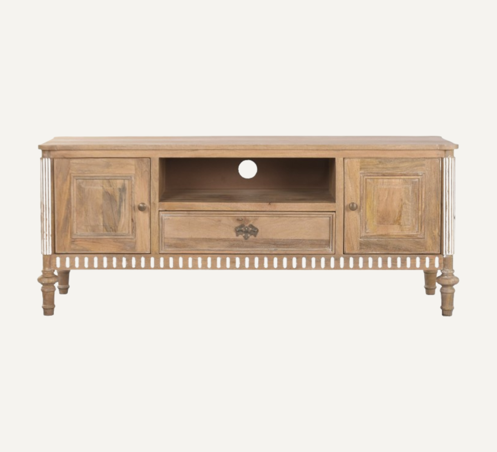 MANGO WOOD TV CABINET 133cm