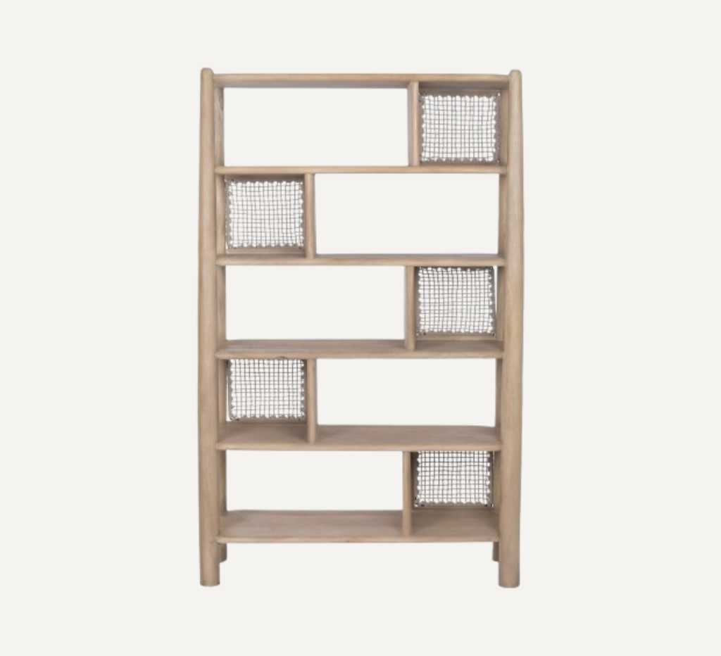SHELVING FROM ACACIA & ROPE