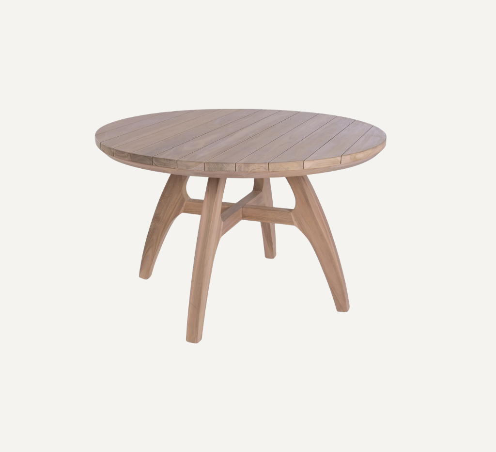 OUTDOOR TEAK WOOD AUXILIARY TABLE