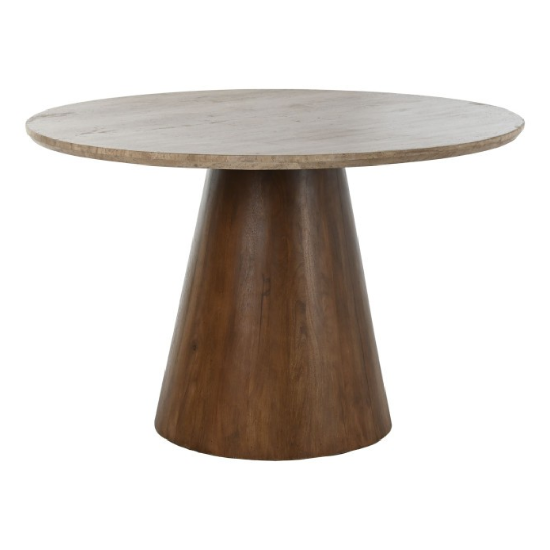 MARBLE ROUND DINING TABLE 120 cm