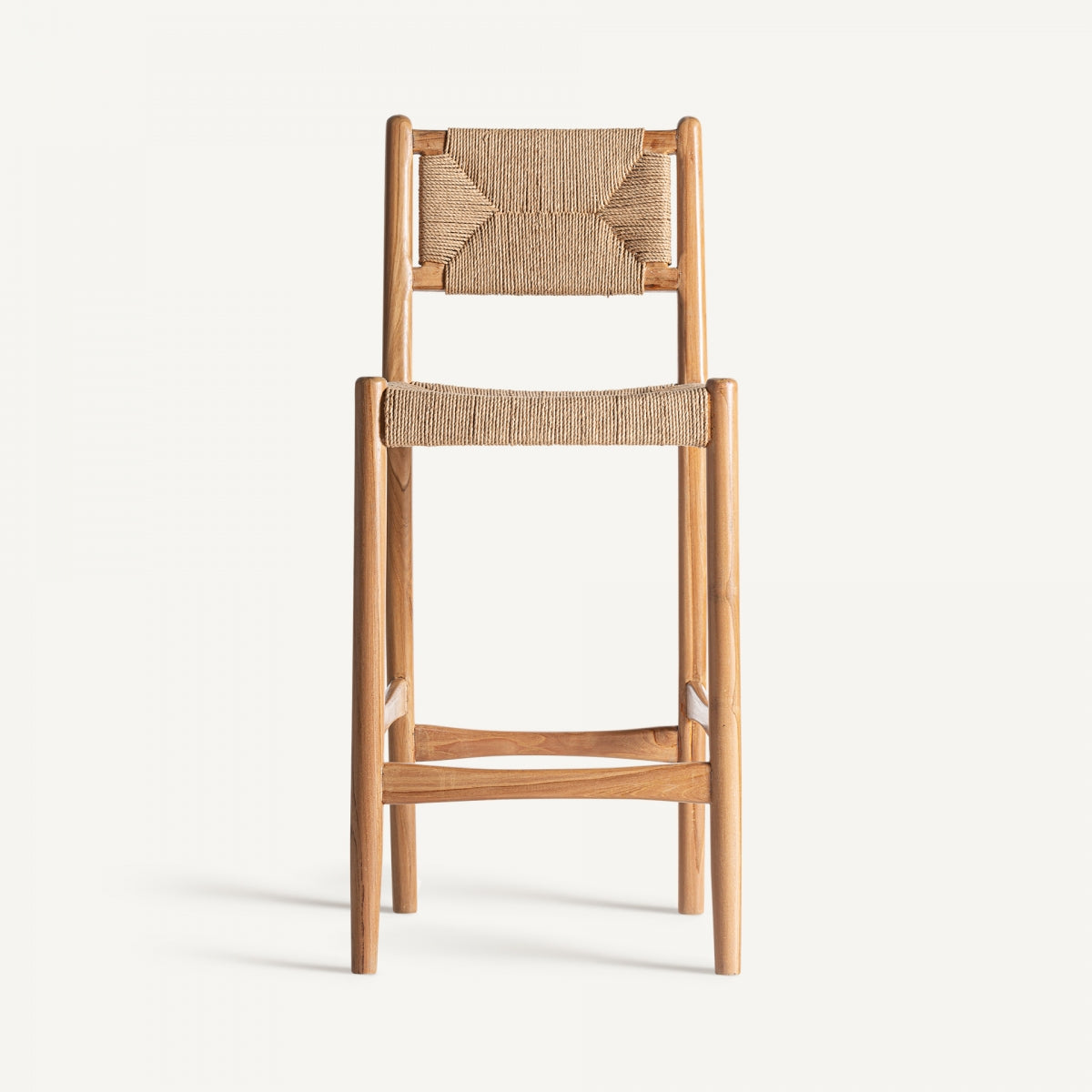 Бар стол AGIA от тиково дърво