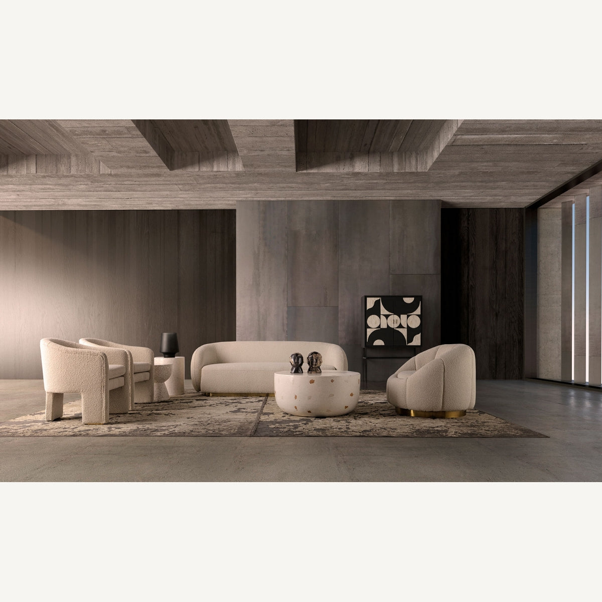 ПРАТИ КРЕСЛО BOUCLÉ