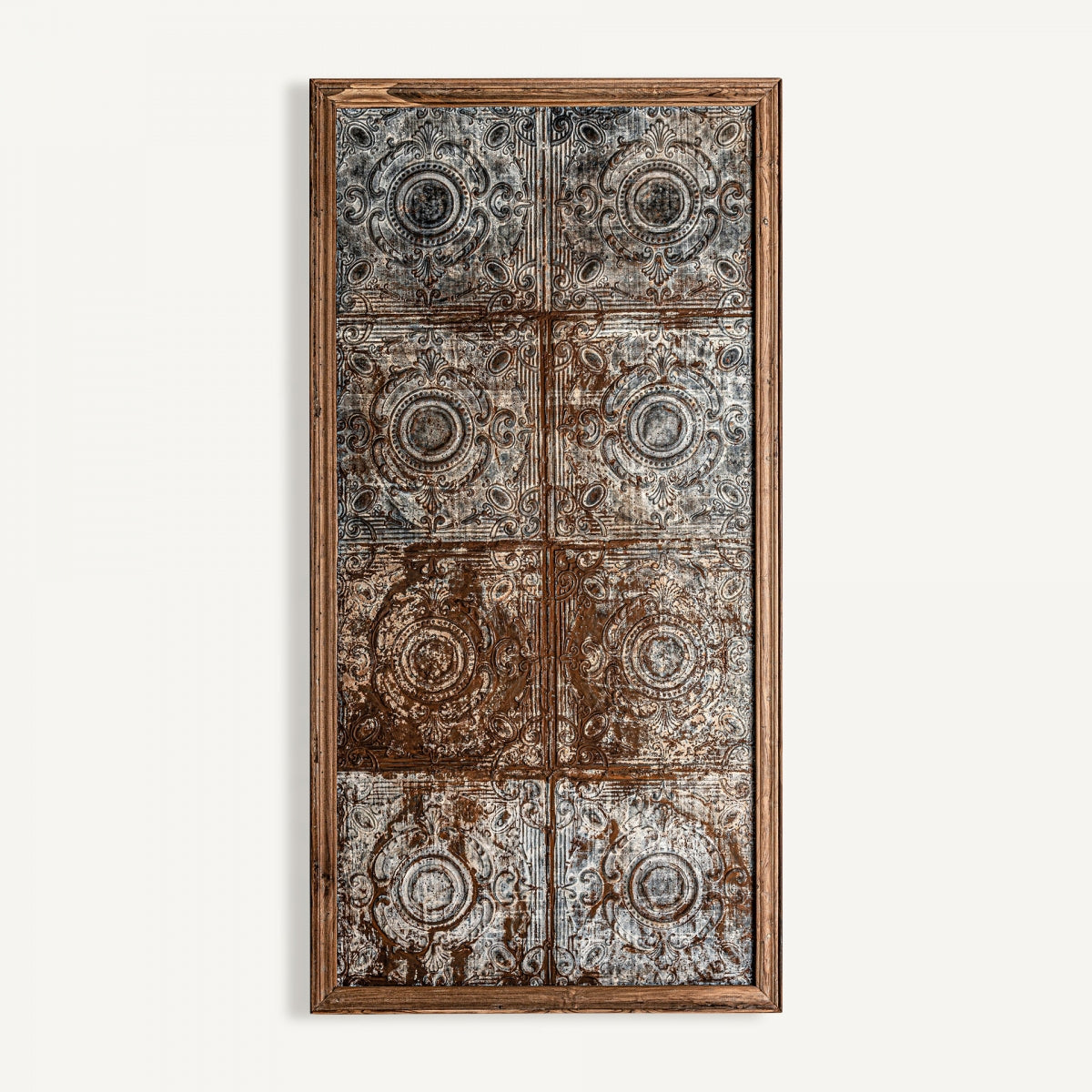 УНИКАЛНО ИЗКУСТВО ЗА СТЕНА ОКСИДИРАНА СТОМАНА