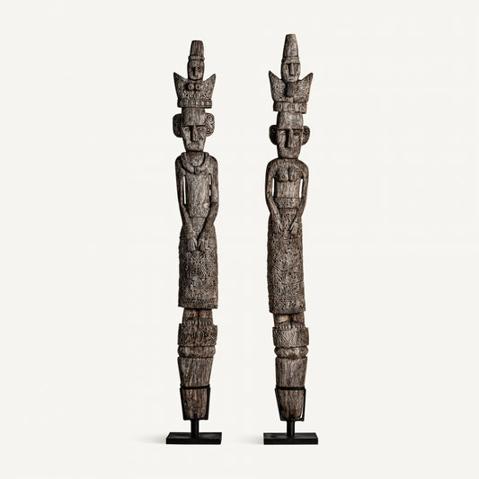 УНИКАЛЕН КОМПЛЕКТ 2 ПОДОВИ СКУЛПТУРИ