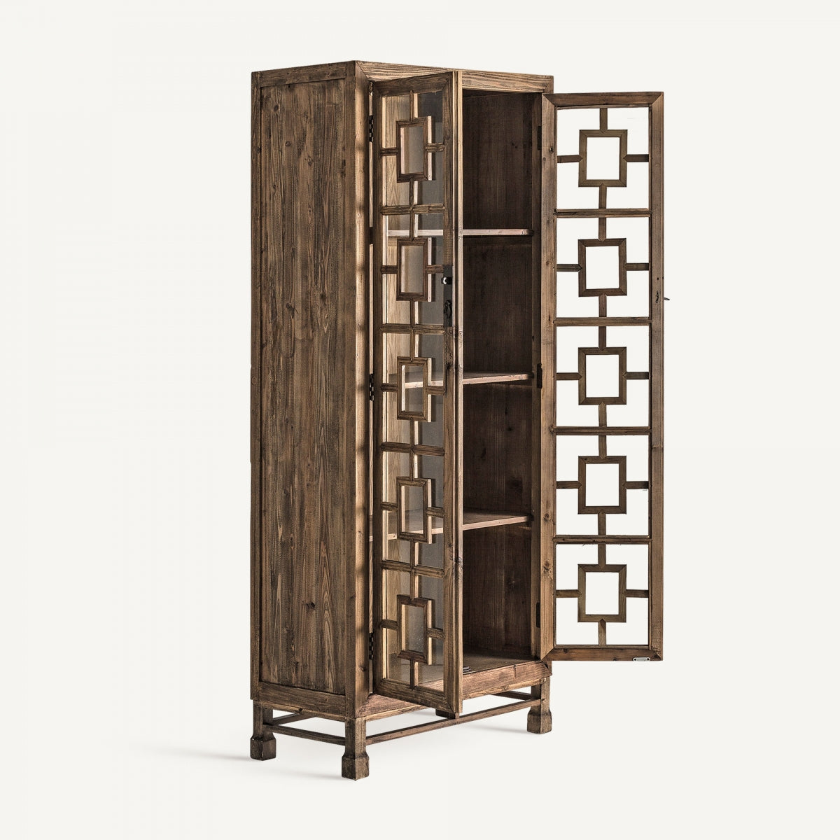 СТЪКЛЕН ШКАФ LISBRO