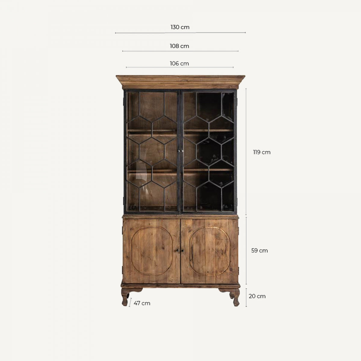 СТЪКЛЕН ШКАФ GOTO