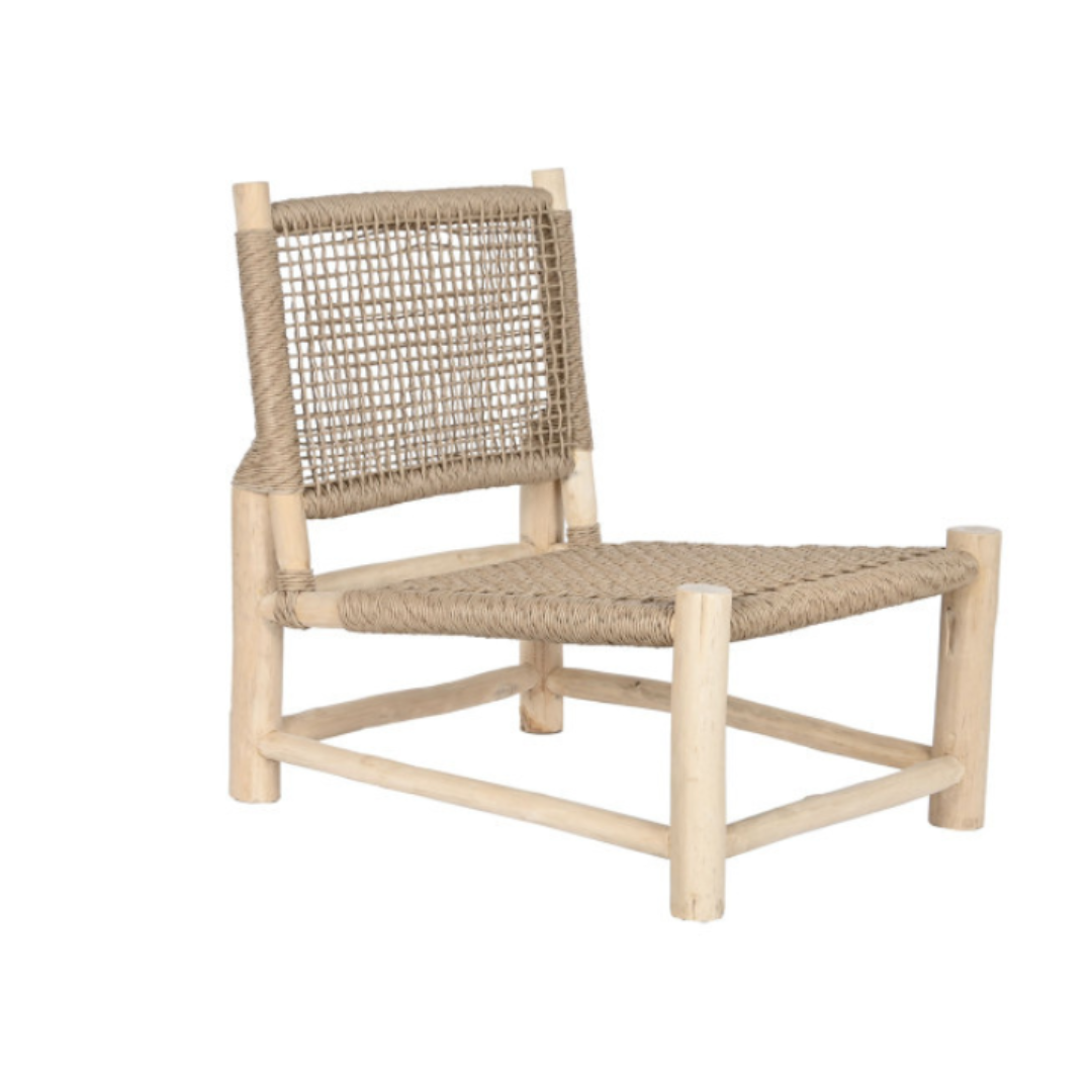 ВЪНШНО КРЕСЛО ОТ ТИК 