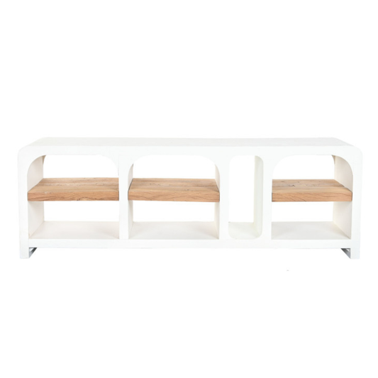 ТВ ШКАФ ОТ РЕЦИКЛИРАНО МАНГОВО ДЪРВО STRATO 150 см