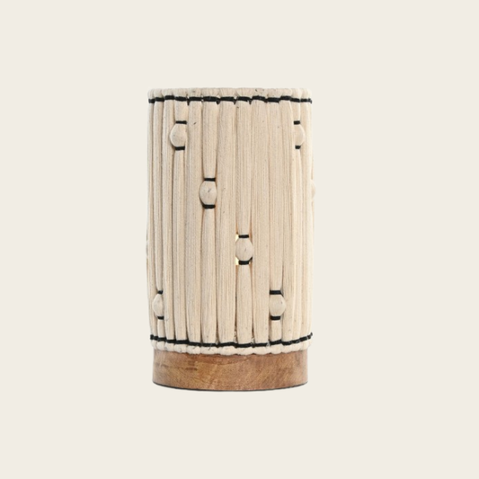 BOHO COTTON TABLE LAMP