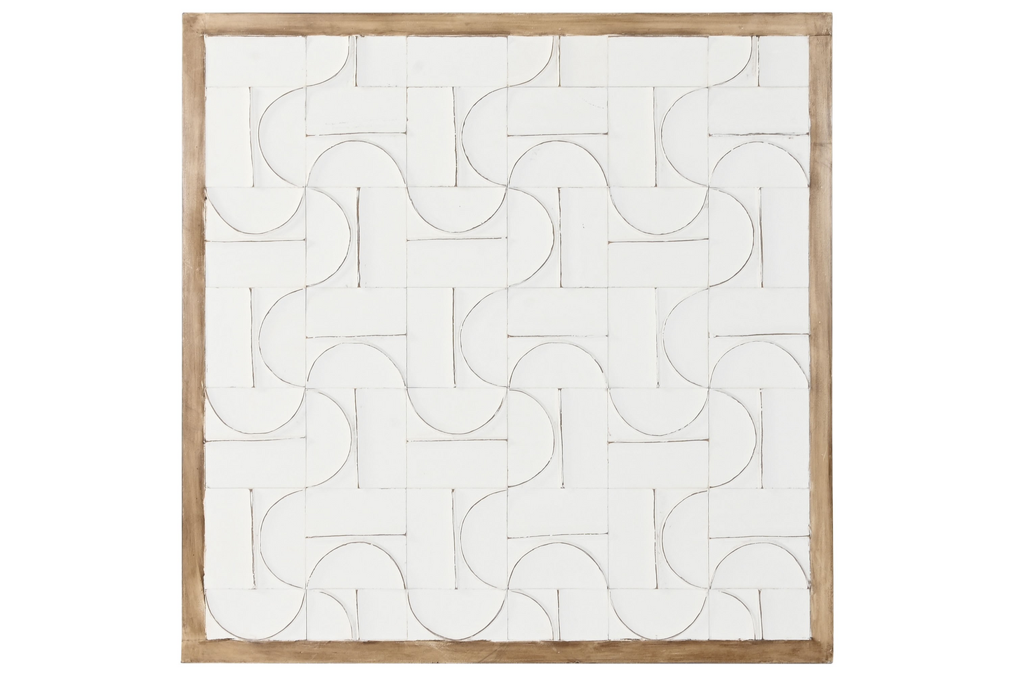WALL DECORATION MANGO 3D WHITE