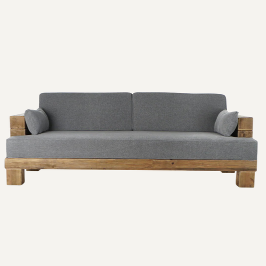 RECYCLED WOOD SOFA 224cm