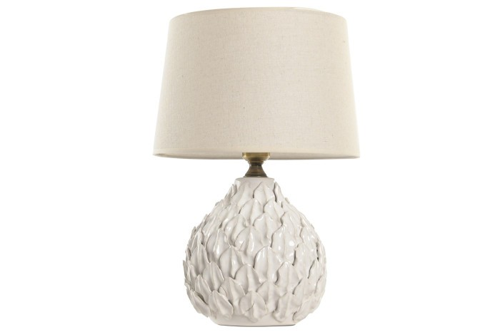 PORCELAINE & LINEN TABLE LAMP