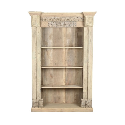 HAND CRAFT UNIQUE BOOKSHELF FROM TEAK WOOD 150 cm