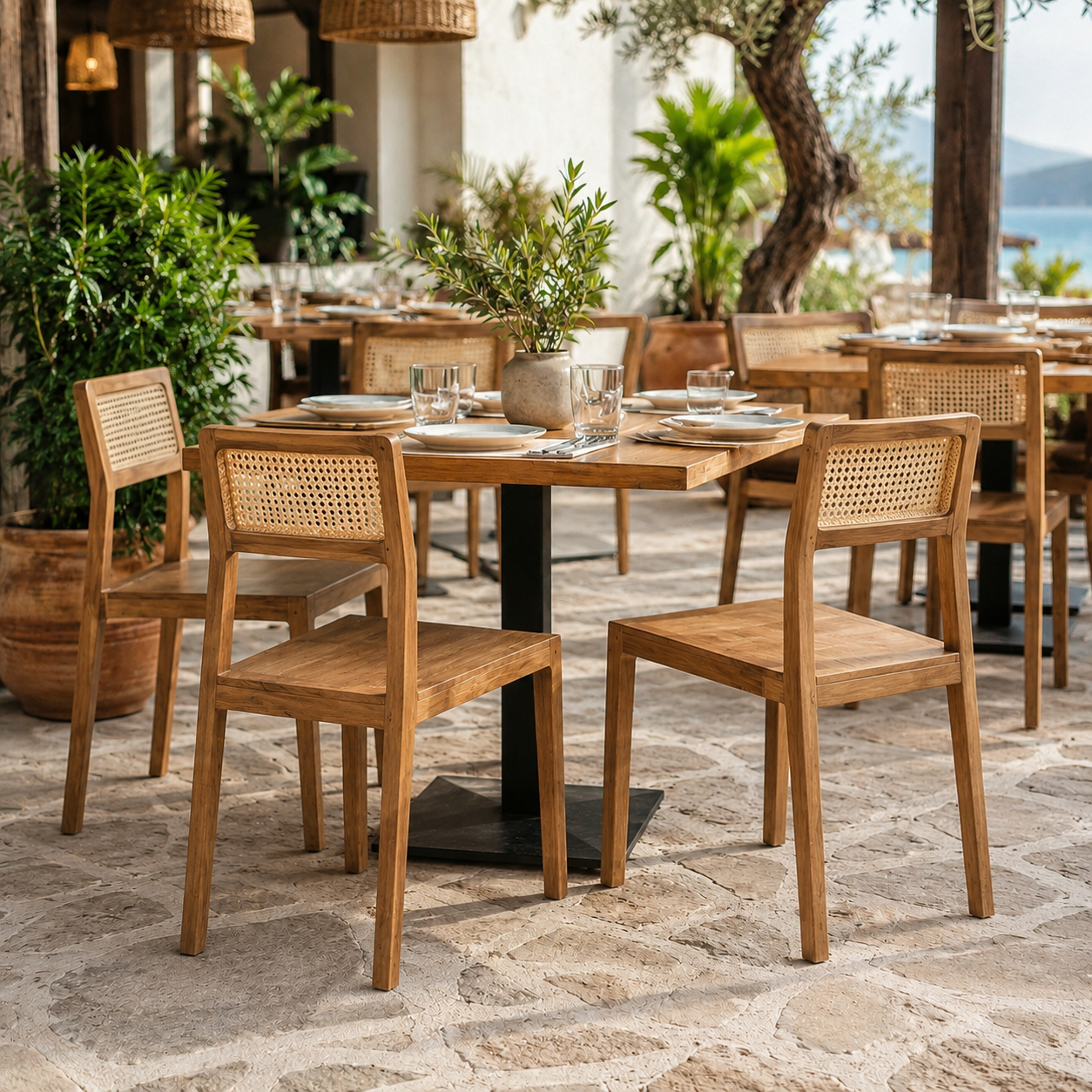 TEAK WOOD OUTDOOR CHAIR