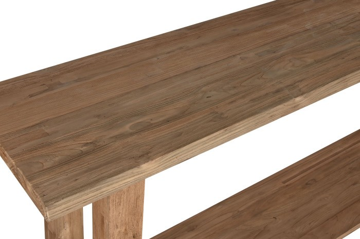 RECYCLED TEAK WOOD CONSOLE TABLE 240cm