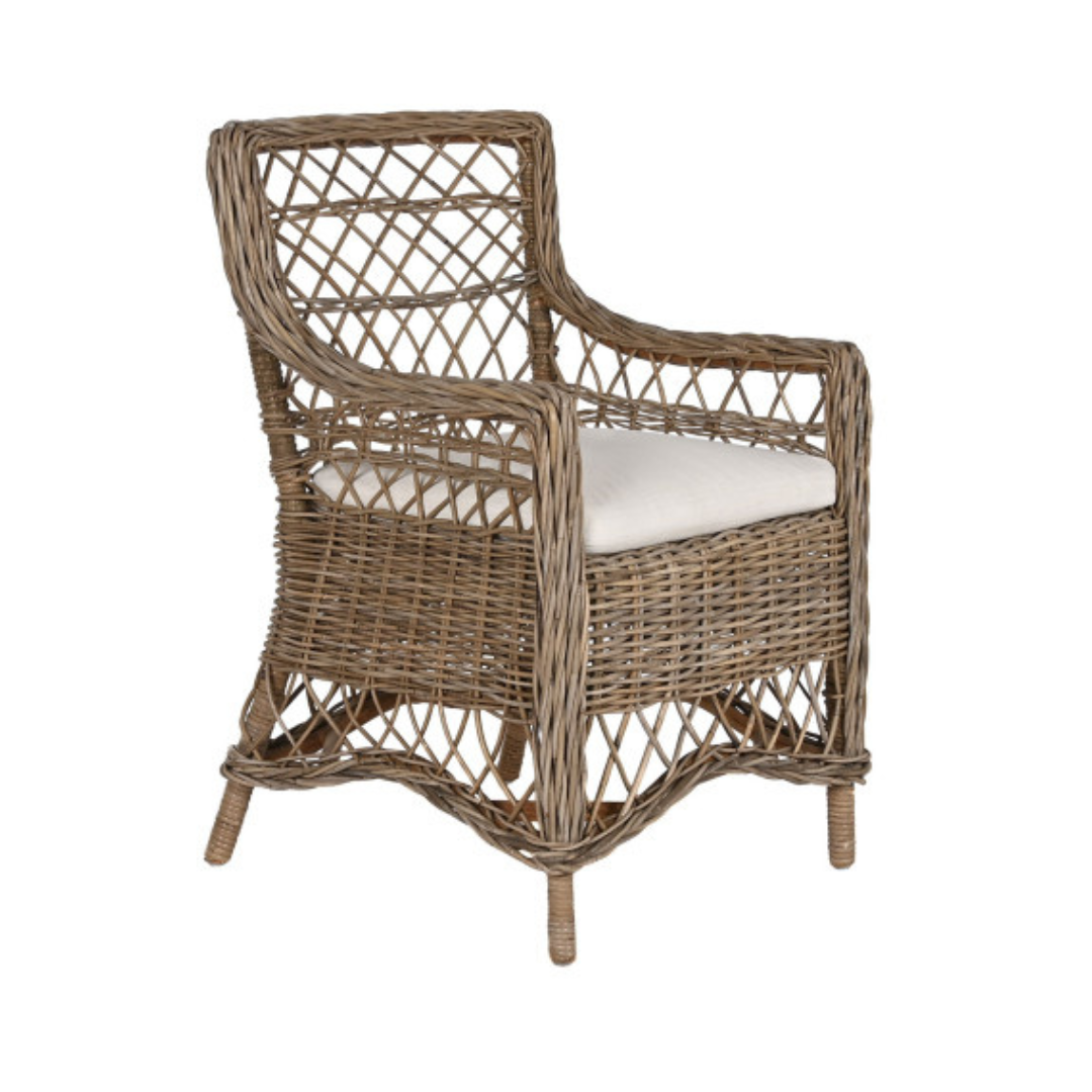 Плетено столче жираф