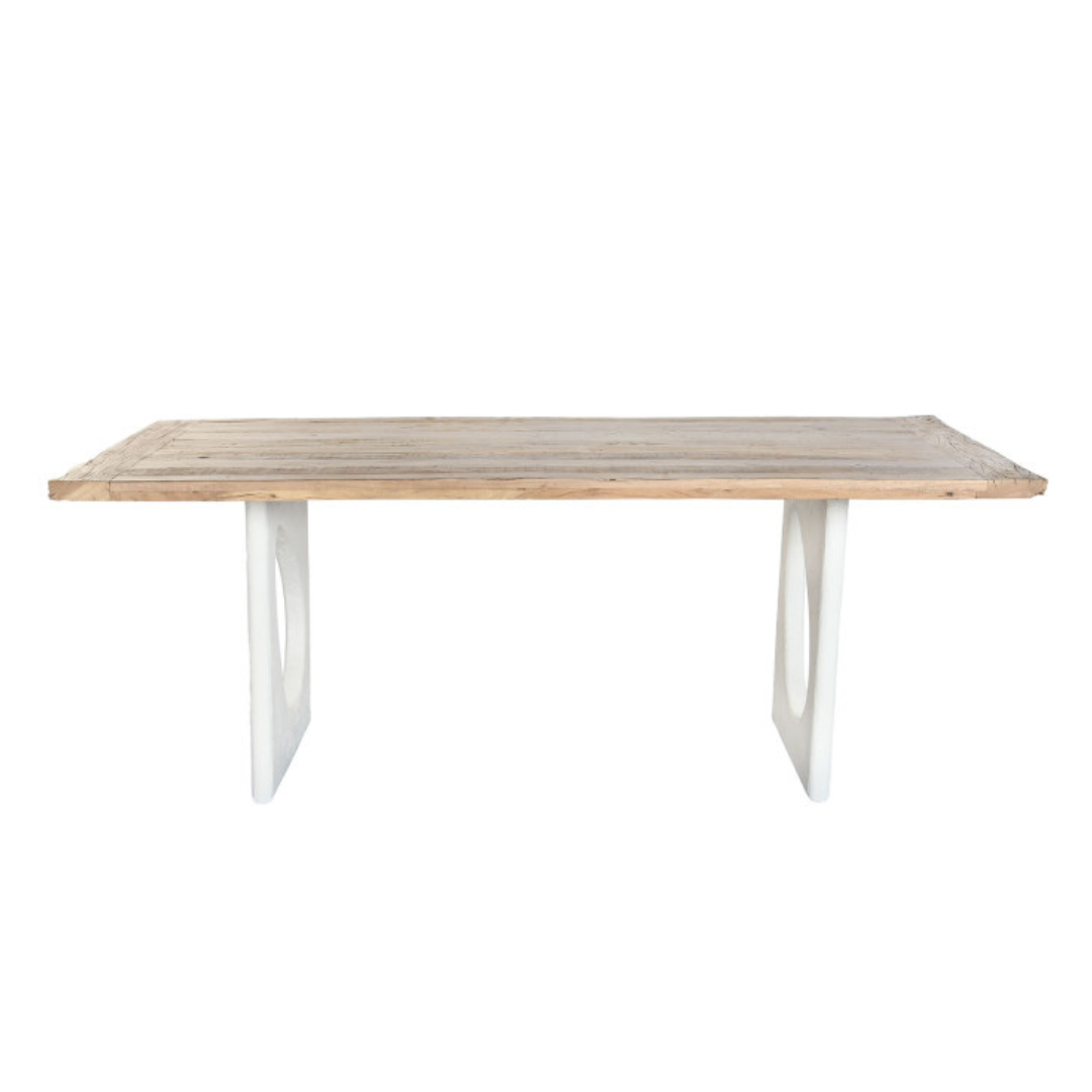 RECYCLED MANGO WOOD DINING TABLE STRATO