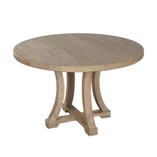 OLMO ДЪРВЕНА КРЪГЛА ТРАПЕЗАРНА МАСА 120 см