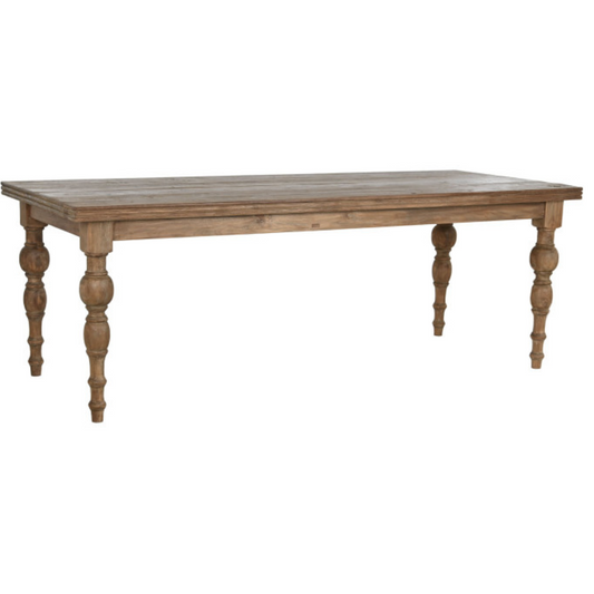 Трапезна маса от тиково дърво BARON 220 см