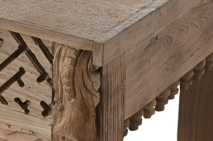 TEAK WOOD CONSOLE TABLE 140cm