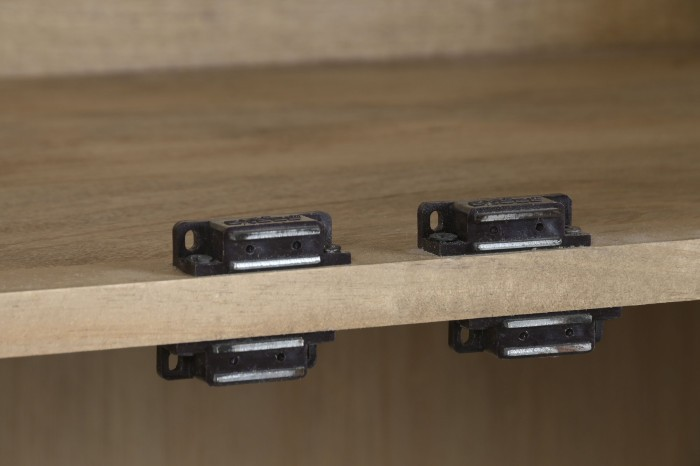 SOLID MANGO WOOD SHOWCASE