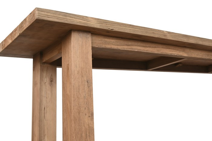 RECYCLED TEAK WOOD CONSOLE TABLE 240cm