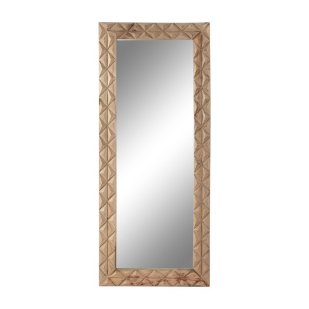 MANGO WOOD MIRROR 3D 183cm