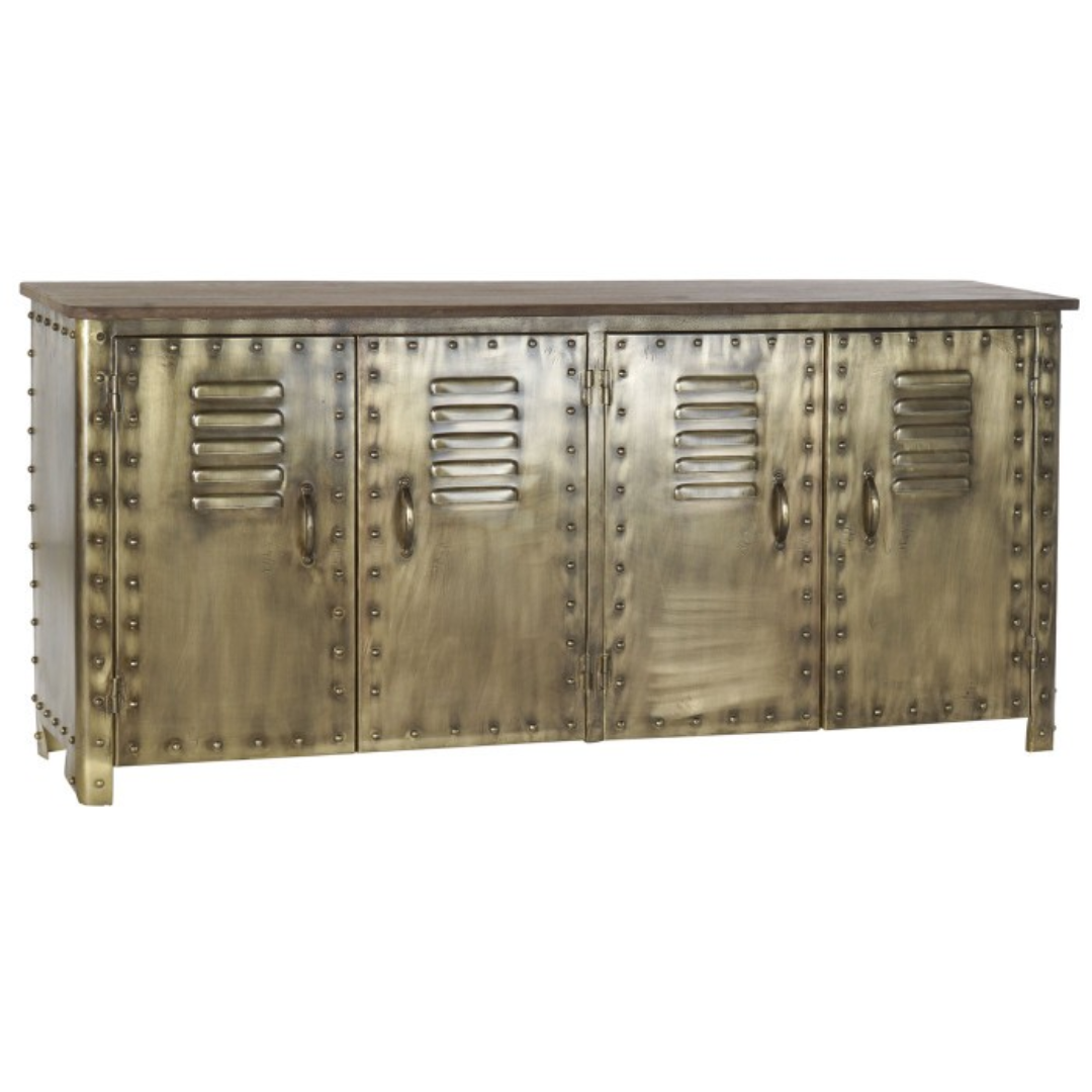 INDUSTRIAL METAL BUFFET 152cm