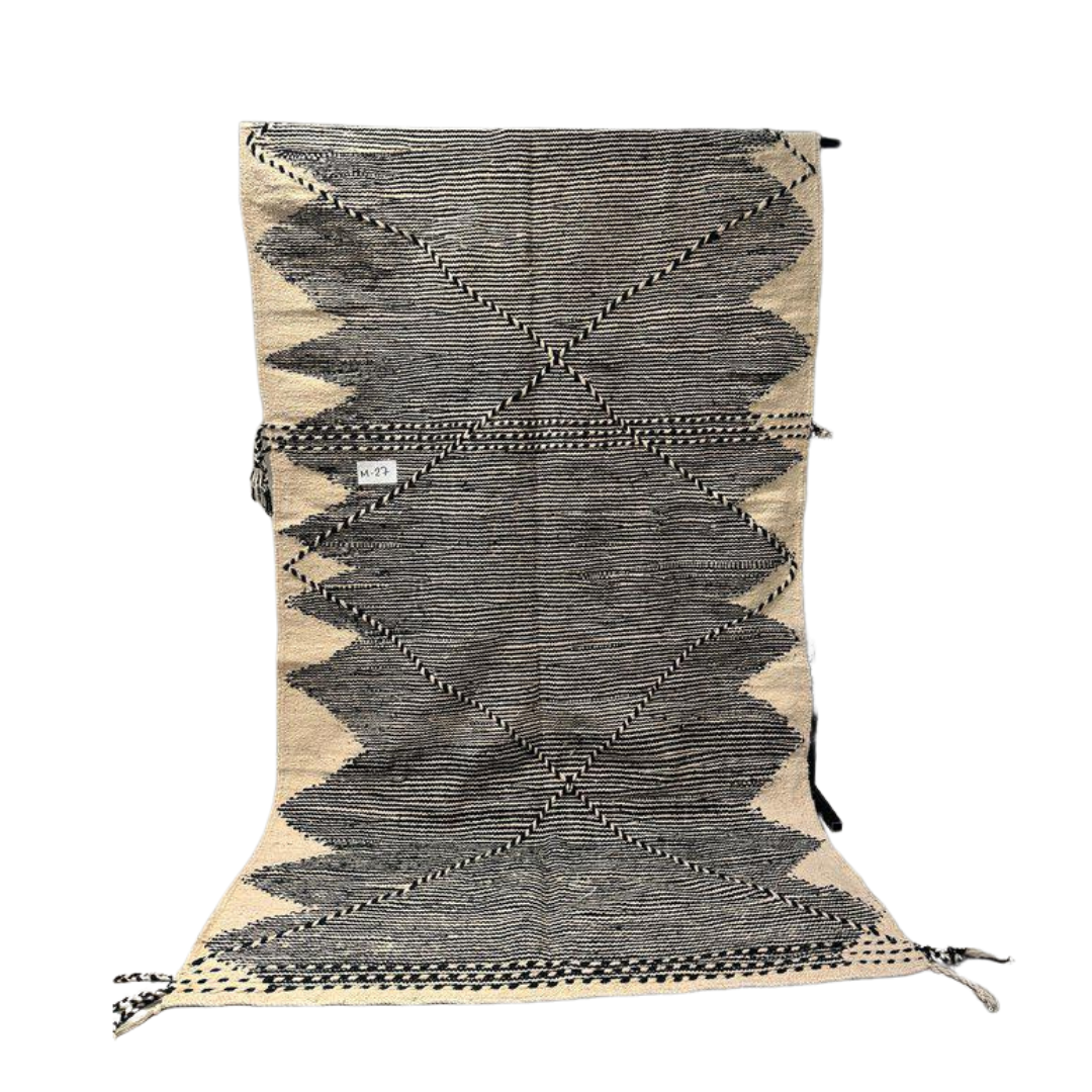 VINTAGE MAROCCAN WOOL RUG 295/145