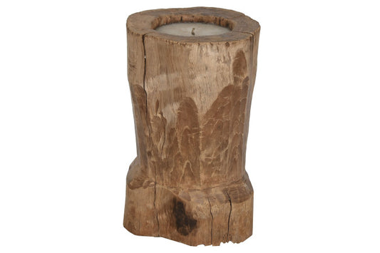 Свещ от тиково дърво